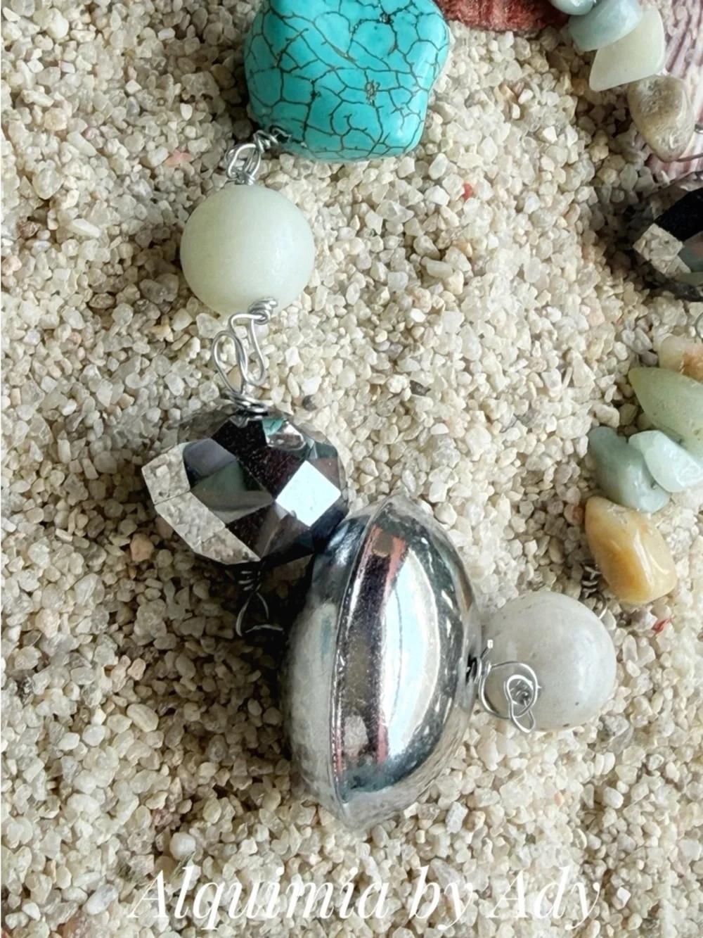 Alquimia Turquoise & Silver Statement Bracelet